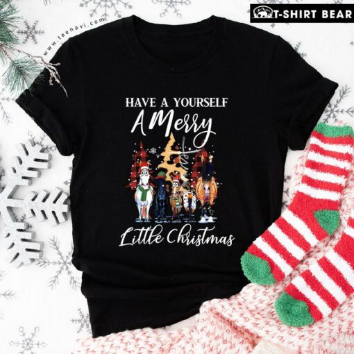 Funny Horses Have A Yourself A Merry Little Christmas T-Shirt