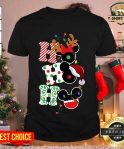 Funny Mickey Mouse Ho Ho Ho Christmas 2020 Shirt
