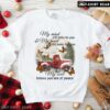 Good My Mind Still Talks To You & My Heart Still Looks For You Christmas Butterfly Sweatshirt