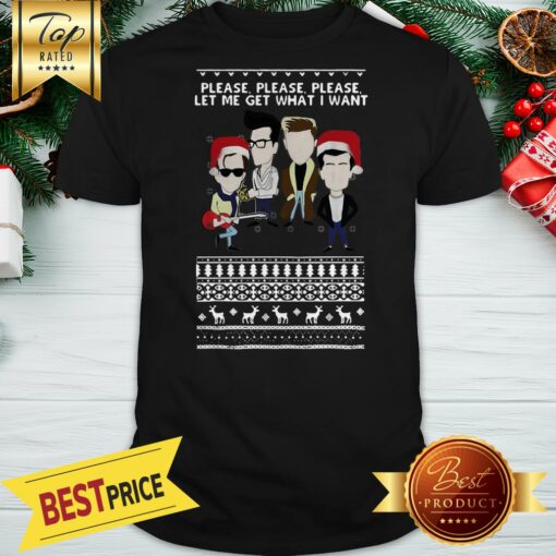 Good The Smiths Please Let Me Get What I Want Ugly Christmas Shirt