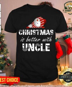 Grateful Christmas Is Better With Uncle Snowman Shirt