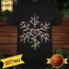 Harry Potter Characters On Snowflakes Shirt