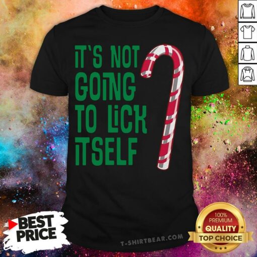 Hot It’s Not Going To Lick Itself Christmas Raglan Shirt