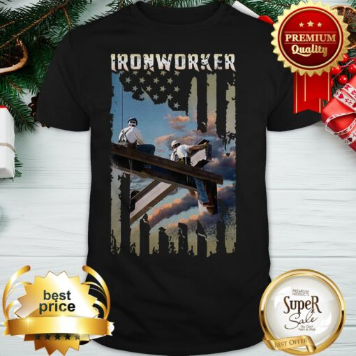 Ironworker American Flag Shirt