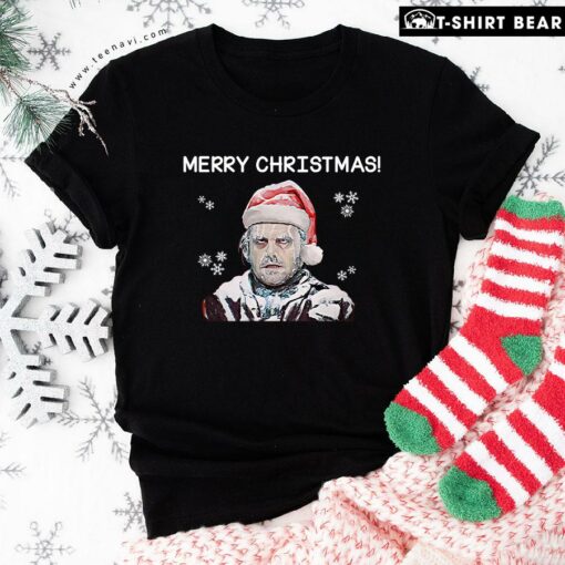 Jack Nicholson Merry Christmas The Shining Frozen T-Shirt