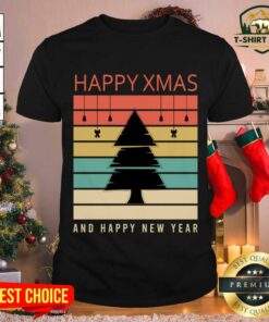 Lovely Happy Xmas And Happy New Year Christmas Tree Shirt