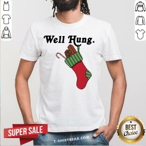 Lovely Sock Well Hung Christmas Shirt