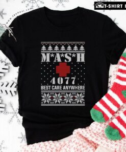 MASH 4077 Best Care Anywhere Christmas T-Shirt