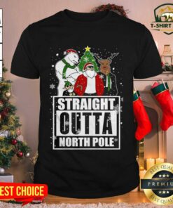 Marvelous Funny Christmas 2020 Straight Outta North Pole Shirt