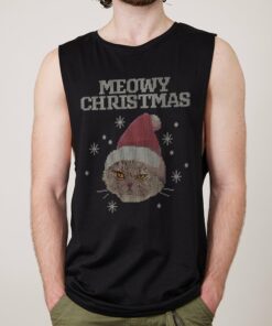 Meowy Christmas Tank