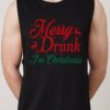 Merry Drunk I am Christmas Tank