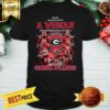 Never Underestimate A Woman Who Understands Football And Loves Georgia Bulldogs Signatures Shirt