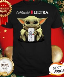 Nice Baby Yoda Hug Michelob Ultra Beer Shirt