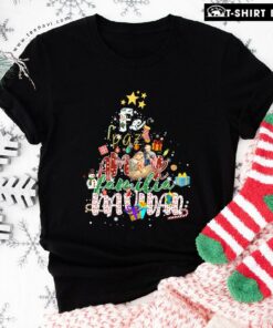 Nice Fe Paz Amor Familia Navidad for Christmas T-Shirt