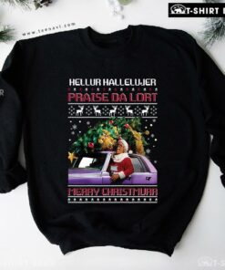 Nice Hellur Hallelujer Praise Da Lort Merry Christmurr Madea Ugly Christmas Sweatshirt