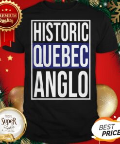 Nice Historic Quebec Anglos Shirt