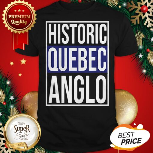 Nice Historic Quebec Anglos Shirt