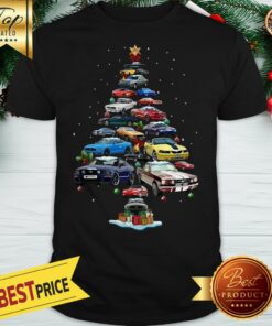 Nice Mustang Car Christmas Tree Shirt
