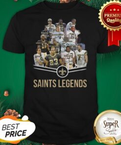 Nice New Orleans Saints Logo Saints Legends All Signature Shirt