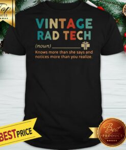 Nice Vintage Rad Tech Shirt