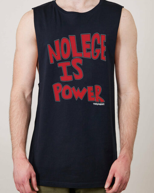 Nolege Is Power Tank