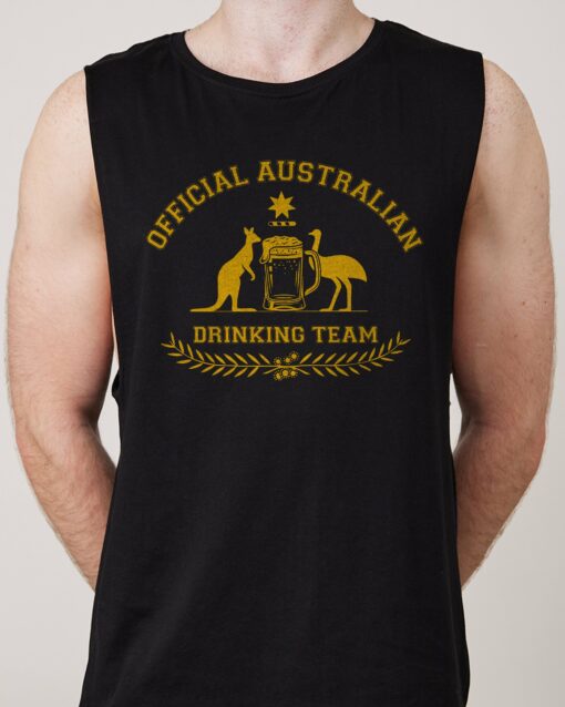 Official Australian Drinking Team Tank