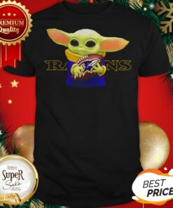 Official Baby Yoda Hug Baltimore Ravens Shirt