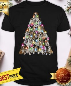 Official Bulldog Paws Tree Shirt