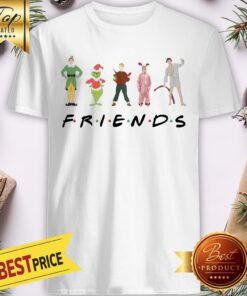 Official Christmas Grinch Kevin Friends Characters Elf shirt