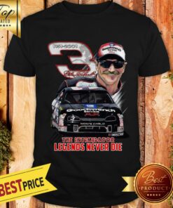 Official Dale Earnhardt The Intimidator Legends Never Die Shirt