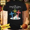 Official Jesus Is The Reason For The Season Snowman Christmas Shirt