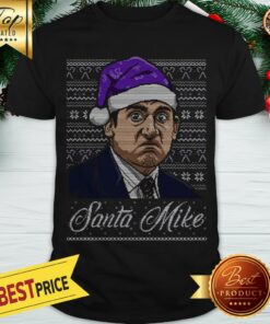 Official Michael Scott Santa Micke Ugly Christmas Shirt
