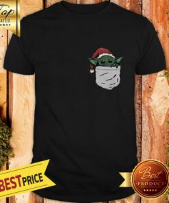 Official Santa Yoda Pocket Christmas Shirt