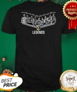 Official Utah Jazz Logo Legends All Signature Shirt