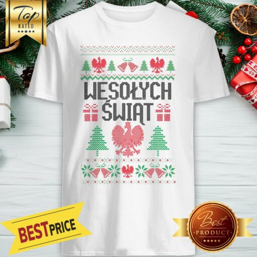 Official Wesolych Swiat Ugly Christmas Shirt