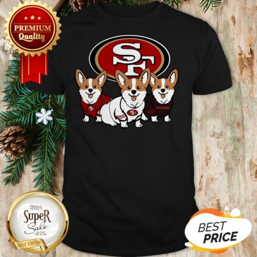 Officiall San Francisco 49ers Corgi Shirt