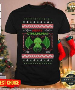 Original Merry Cthulhumas Ugly Christmas Shirt
