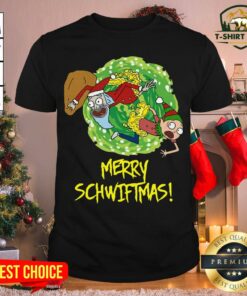 Original Rick And Morty Merry Swiftmas Christmas Shirt