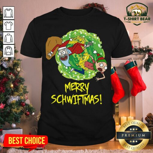 Original Rick And Morty Merry Swiftmas Christmas Shirt