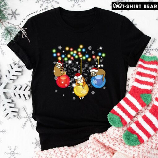 Perfect Sloth Christmas Baubles T-Shirt