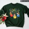 Perfect Smiling Sloth Christmas Ornament Snowflake Sweatshirt