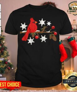 Premium Cardinal Personalized Christmas Shirt