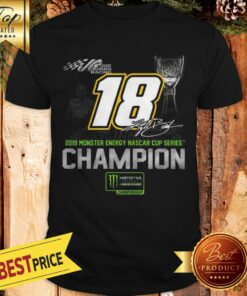 Premium Joe Gibbs Racing 2019 Monster Energy Nascar Cup Series Champion Chirtmas Shirt