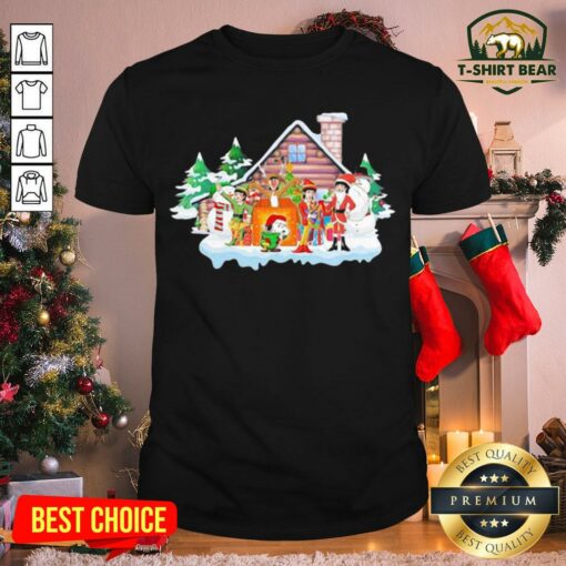 Premium Merry Christmas The Peanuts And Snoopy Shirt