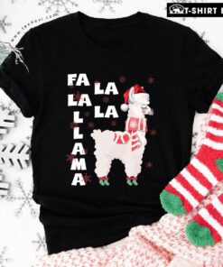 Pretty Fa La La La Llama Cute Llama Funny Christmas T-Shirt