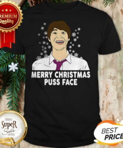 Pretty Jonny Goodman Merry Christmas Puss Face Shirt