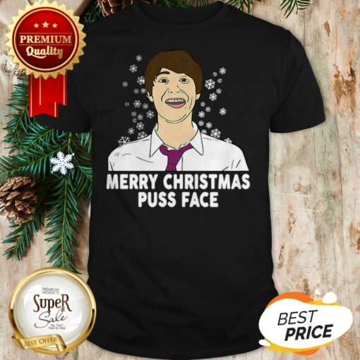 Pretty Jonny Goodman Merry Christmas Puss Face Shirt