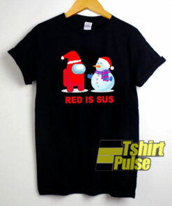 Red Is Sus Christmas shirt