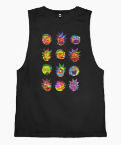 Rick and Morty Many Faces Tank