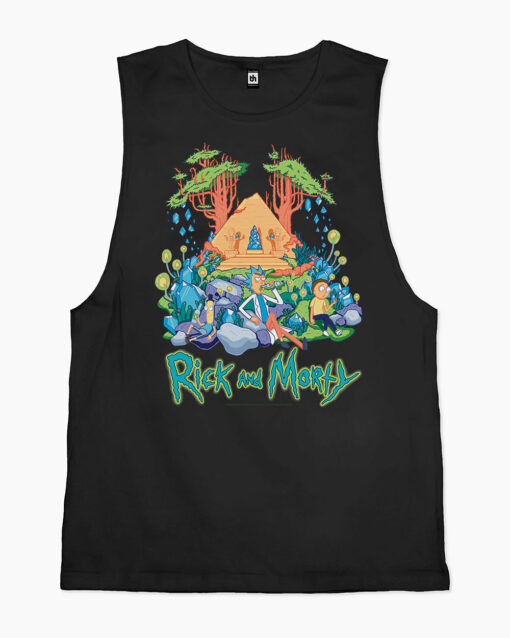 Rick and Morty Rest and Relaxation Tank